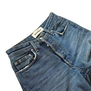 Reformation French Jeans with Raw Hem